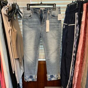 !!! YEAR END SALE !!! DRIFTWOOD Blue Ankle Cropped Jeans